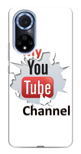 Чехол с печатью "My YouTube" для Huawei Nova 9 SE