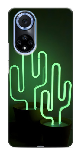 Чехол с печатью "Неоновый кактус" для Huawei Nova 9 SE