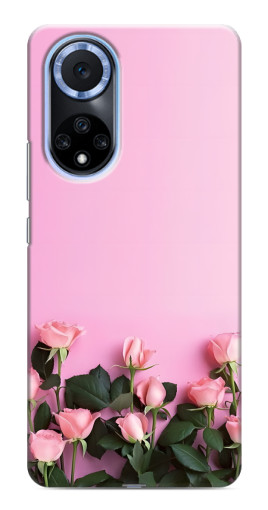 Силиконовый чехол с изображением "Нежные розы" для Huawei Nova 9 SE