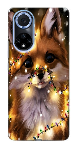 Чехол с печатью "Новогодний лесенок" для Huawei Nova 9 SE