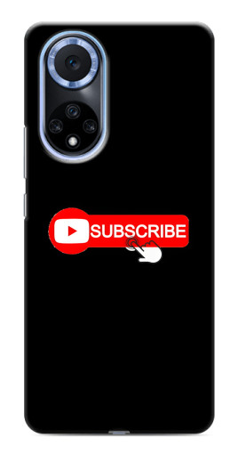 Чехол с печатью "Подпишись" для Huawei Nova 9 SE