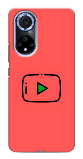 Чехол с принтом "Рисованная кнопка" для Huawei Nova 9 SE