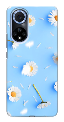 Чехол с принтом "Ромашковый фон" для Huawei Nova 9 SE