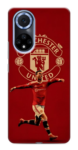 Силиконовый чехол с изображением "Ronaldo в МЮ" для Huawei Nova 9 SE