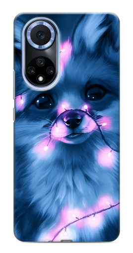 Чехол с картинкой "Синяя лисичка" для Huawei Nova 9 SE