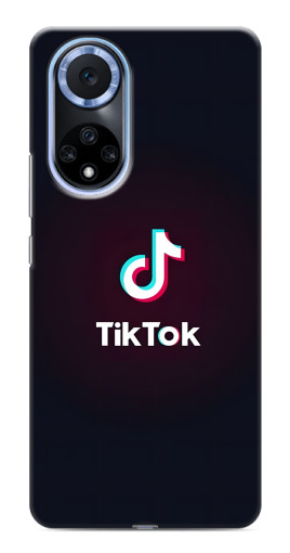 Чехол с картинкой "TikTok темный" для Huawei Nova 9 SE