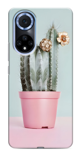 Чехол с принтом "Цветущий кактус" для Huawei Nova 9 SE