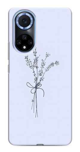 Чехол с печатью "Веточки лаванды" для Huawei Nova 9 SE