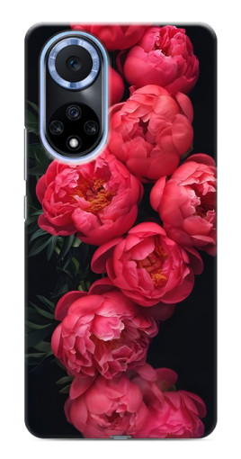Чехол с принтом "Яркие пионы" для Huawei Nova 9 SE