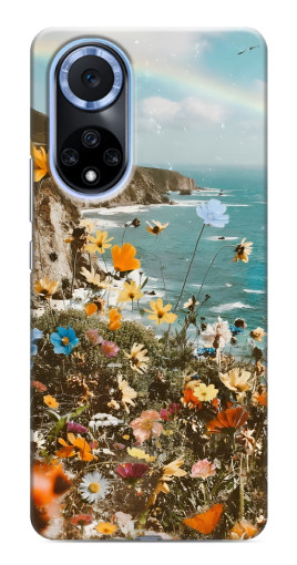 Чехол с принтом "Яркие полевые цветы" для Huawei Nova 9 SE