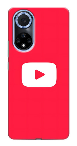Силиконовый чехол с изображением "YouTube Кнопка" для Huawei Nova 9 SE