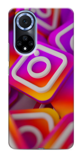 Чехол с принтом "Значки Инстаграм" для Huawei Nova 9 SE