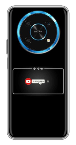 Чехол с печатью "subscribed" для Huawei Honor Magic 6 Lite 5G