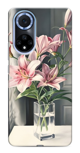Силиконовый чехол с изображением "Букет лилии" для Huawei Honor X7b