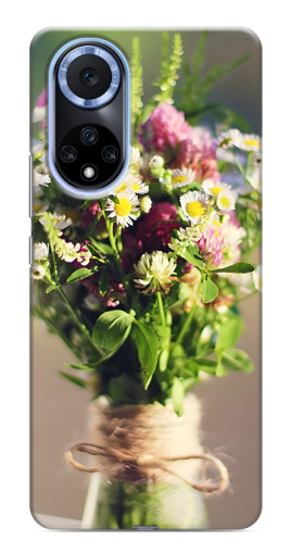 Силиконовый чехол с изображением "Букет полевых цветов" для Huawei Honor X7b