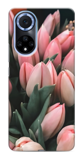 Силиконовый чехол с изображением "Букет тюльпанов" для Huawei Honor X7b