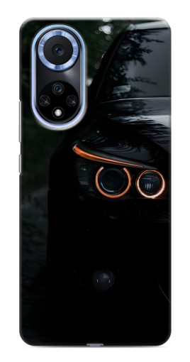 Чехол с печатью "Черный БМВ" для Huawei Honor X7b