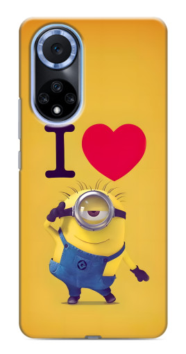 Чехол с печатью "I Love Minion" для Huawei Honor X7b
