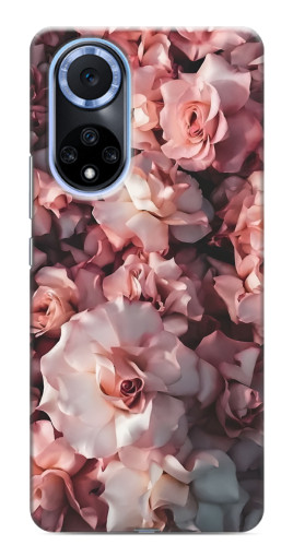 Чехол с печатью "Куст роз" для Huawei Honor X7b