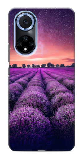 Чехол с картинкой "Лавандовое поле" для Huawei Honor X7b