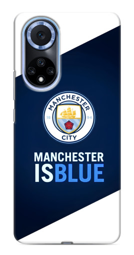 Чехол с печатью "Manchester is Blue" для Huawei Honor X7b