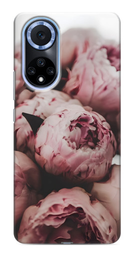 Чехол с печатью "Нежные пионы" для Huawei Honor X7b