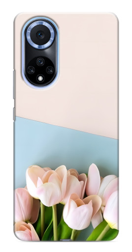 Чехол с картинкой "Нежные тюльпаны" для Huawei Honor X7b
