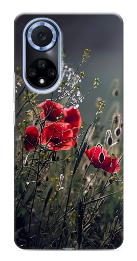 Чехол с картинкой "Поле цветов" для Huawei Honor X7b