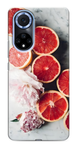 Чехол с картинкой "Половинки грейпфрутов" для Huawei Honor X7b