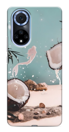 Чехол с принтом "Половинки кокоса" для Huawei Honor X7b