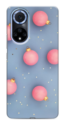 Чехол с принтом "Розовые шары" для Huawei Honor X7b