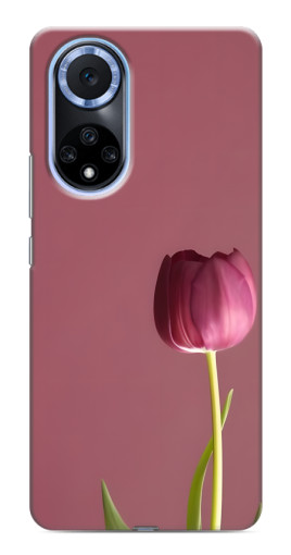 Чехол с принтом "Розовый тюльпан" для Huawei Honor X7b