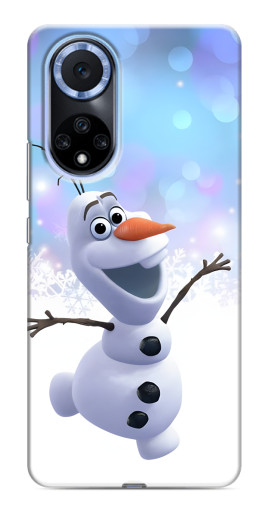 Чехол с картинкой "Снеговик Олаф" для Huawei Honor X7b