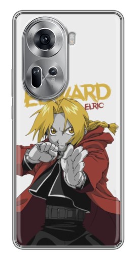 Силиконовый чехол с изображением "Боевй Erlic" для Oppo Reno 11 5G