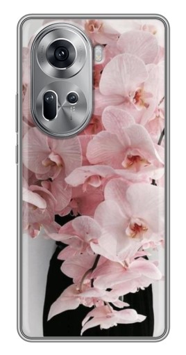 Чехол с печатью "Букет орхидеи" для Oppo Reno 11 5G