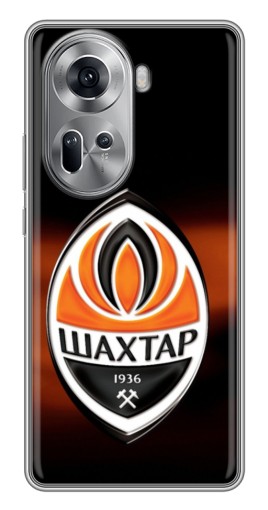 Чехол с картинкой "Эмблема Шахтера" для Oppo Reno 11 5G