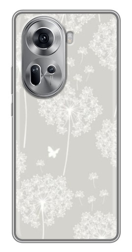 Силиконовый чехол с изображением "Фон одуванчиков " для Oppo Reno 11 5G