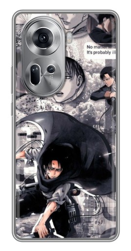 Чехол с картинкой "Коллаж Леви" для Oppo Reno 11 5G