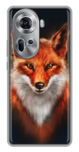 Чехол с принтом "Красивая лиса" для Oppo Reno 11 5G
