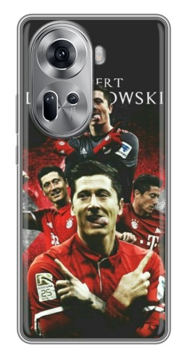 Чехол с печатью "Польский футболист" для Oppo Reno 11 5G
