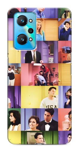 Чехол с картинкой "Актеры Друзья" для Realme GT Neo 2