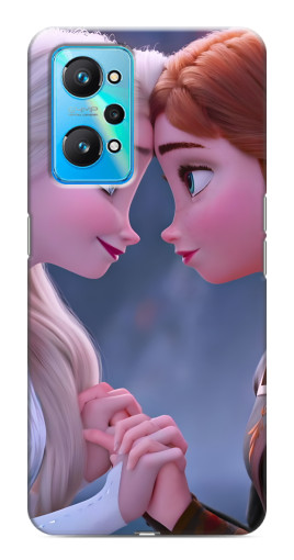 Чехол с картинкой "Анна и Ельза" для Realme GT Neo 2