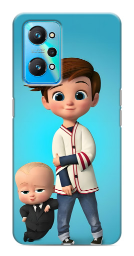 Чехол с печатью "Boss and Boy" для Realme GT Neo 2