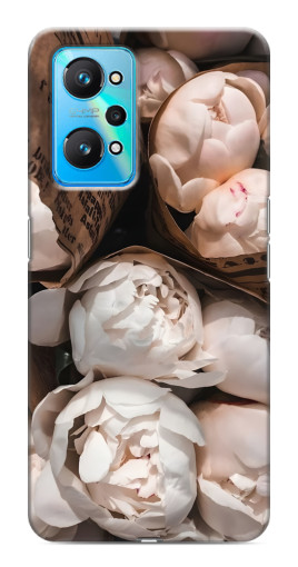 Чехол с печатью "Букет пионов" для Realme GT Neo 2
