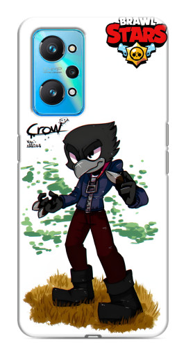 Силиконовый чехол с изображением "Crow" для Realme GT Neo 2