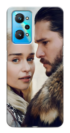 Силиконовый чехол с изображением "Дейнерис и Сноу" для Realme GT Neo 2