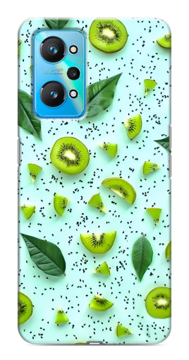 Силиконовый чехол с изображением "Фон киви" для Realme GT Neo 2