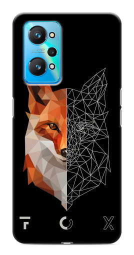 Чехол с печатью "Fox" для Realme GT Neo 2