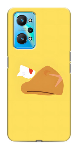 Чехол с принтом "Gold Crow" для Realme GT Neo 2