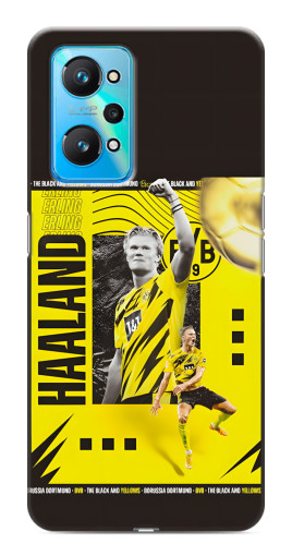 Силиконовый чехол с изображением "Golden Haaland" для Realme GT Neo 2